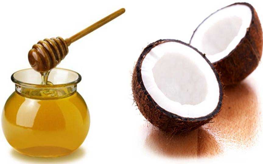 Coconut Oil Honey Hair Mask